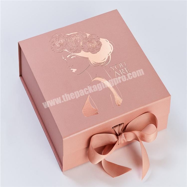 Custom Rigid Foldable collapsible paper box