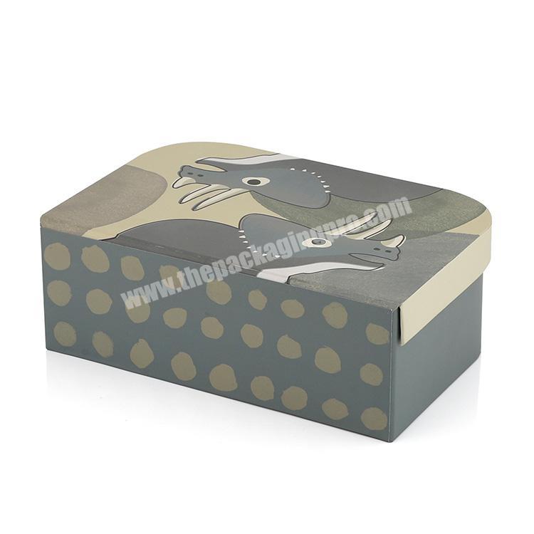 personalize Custom Small Rigid Cardboard Suitcase Gift Box