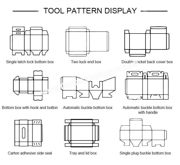 Custom Double Hook Paper Take Out Boxes