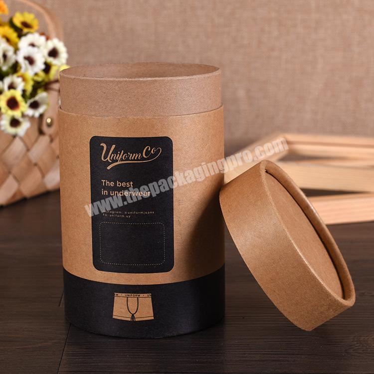 Custom Wholesale Luxury Brown kraft paper tube