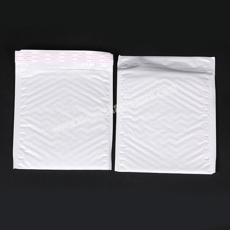 Custom logo durable white poly mailers mailing bags bubble 10x13