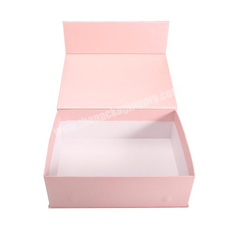 personalize Custom logo rigid cardboard flip lid Apparel Boxes Luxury Clothing Packaging Paper Box