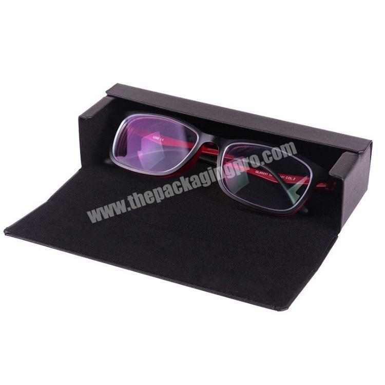Custom luxury fold glasses packaging hard paper cardboard box sunglasses drawer paper box