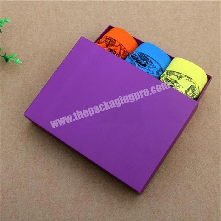 Custom printed Luxury Cardboard purple gift boxes