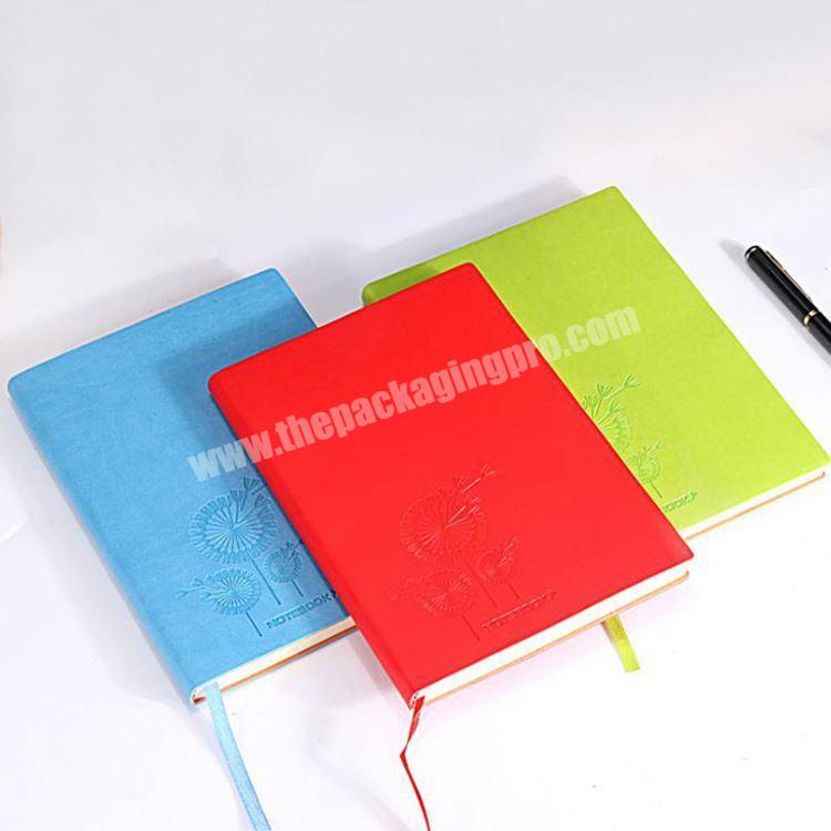 Custom printed leather for notebook