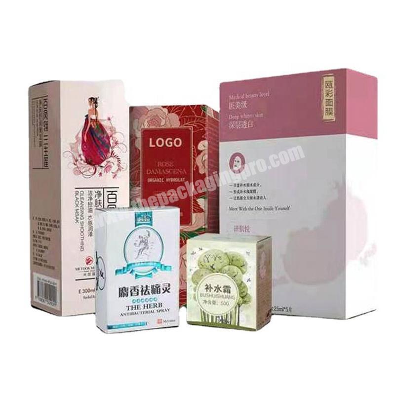 Customized Rectangular Medicine Product Packaging Cardboard Box
