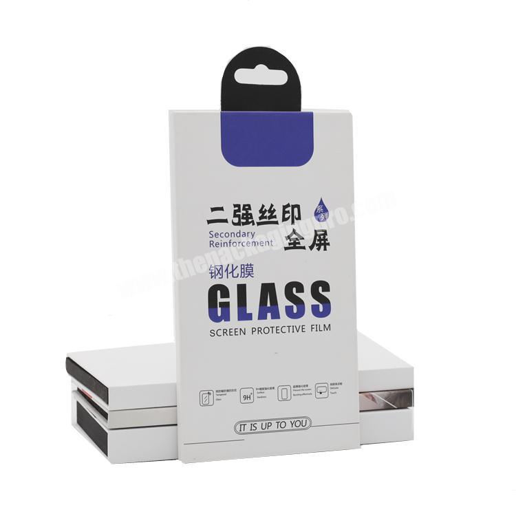 Customized high-quality mobile phone packaging design, mobile phone packaging box can be hung
