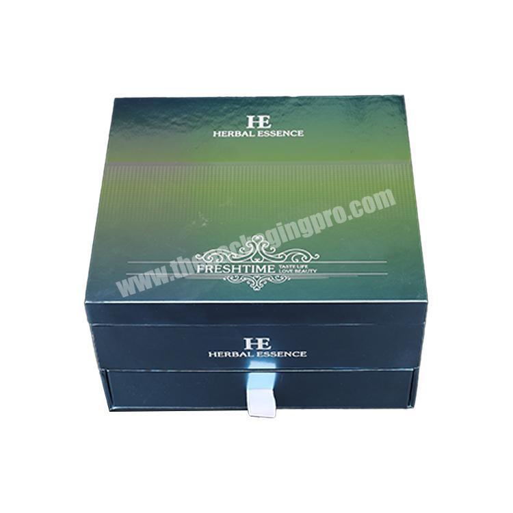 Drawer Style Free Sample Cosmetic Paper Box Custom Perfume Packaging Paper Box factory