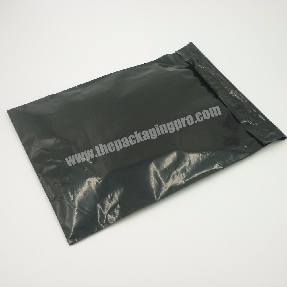 Durable strong self sealing adhesive matte pe black custom poly mailer bag