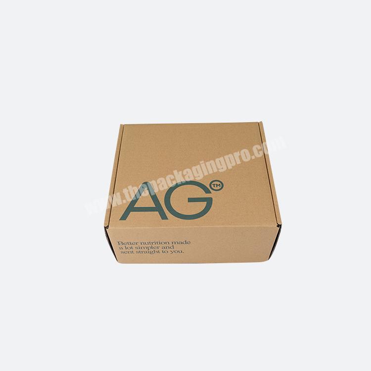 East Color Kraft Paper Eco Friendly Corrugated Paper Food Packaging Box