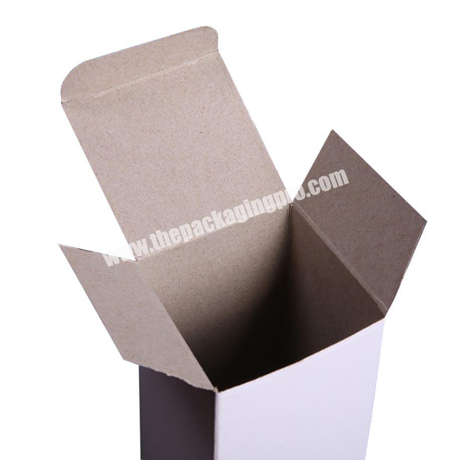 Wholesale Cheap Recycled White Kraft Paper Gift Box Packaging