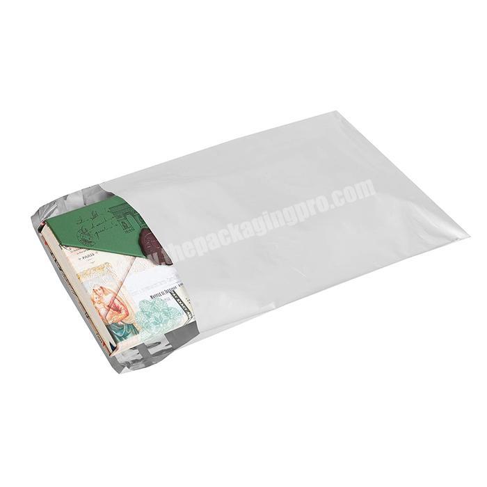 Explosion proof edges customized sticker biodegradable frosted mailer bags