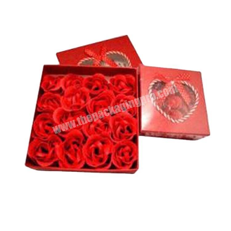 Factory Directly Sell customize paper packaging flower box
