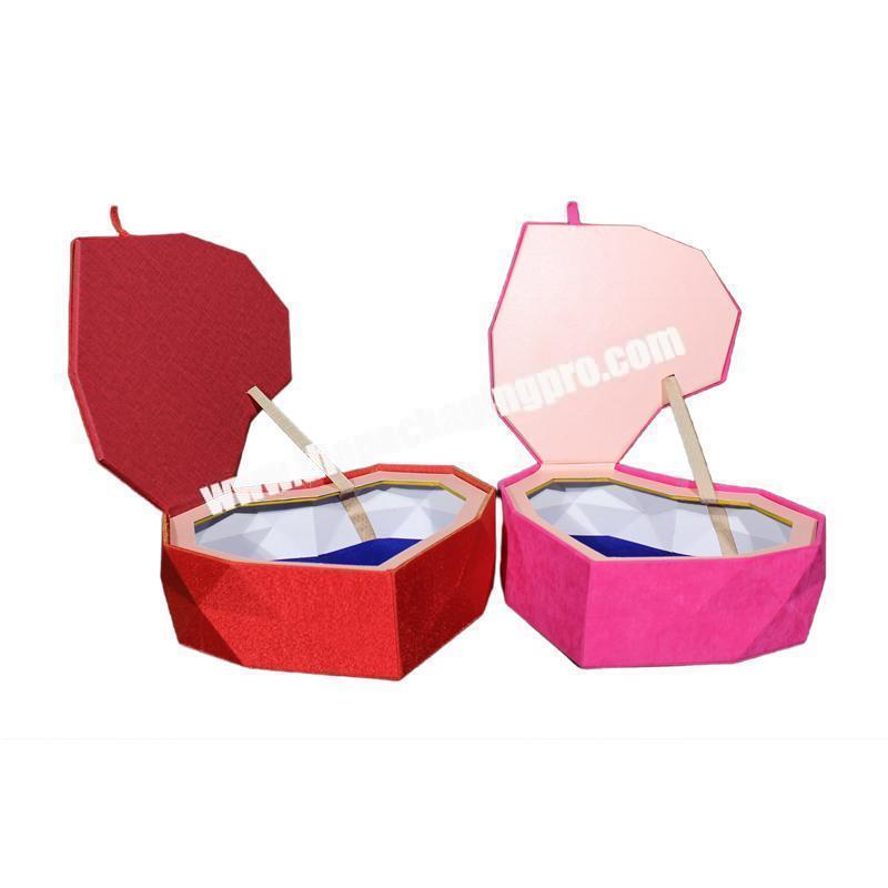 New Arrival for Simple Elegant Folding Wedding Chocolate Candy Gift Packaging Rigid Box Free Sample manufacturer