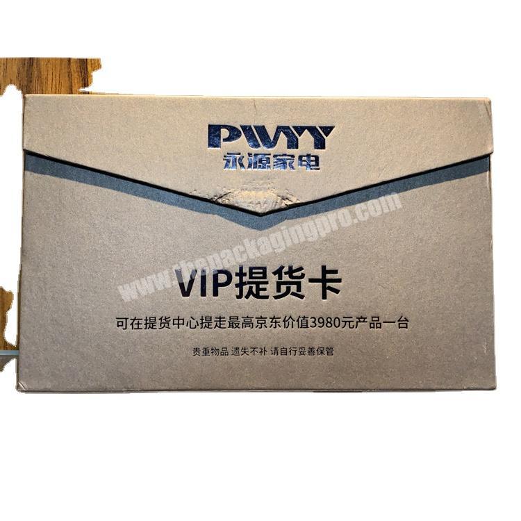 Factory cheap price customized kraft cardboard paper box package