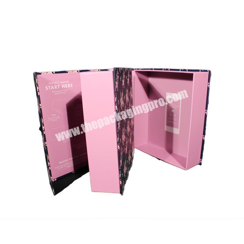 Custom Printed Pink White Black Luxury Custom Logo Phone Camera Packaging Boxes Wholesales