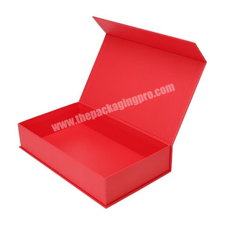 Folding Food Cooki Chocolate Red Box Packaging,red Paper Packaging Box