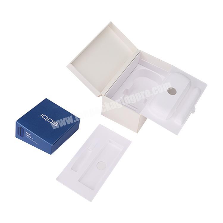 Free Design Sample Paper Box Custom Printed White Consumer Electronics Packaging Paper Box