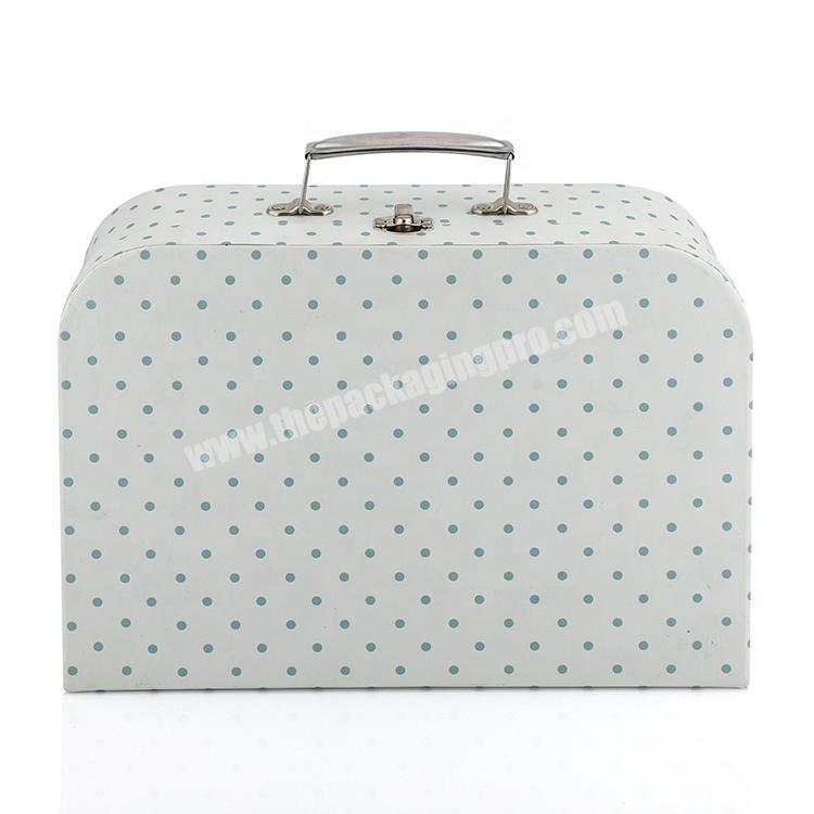 Gift Design Boxes Suitcase Style Custom Luggage Shape Gift Box