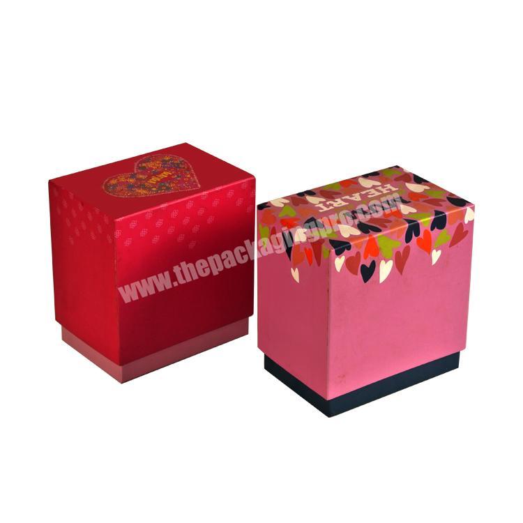Gift for Newly Married Couple Party Favor Chinese Paper Red Box For Wedding Sweet