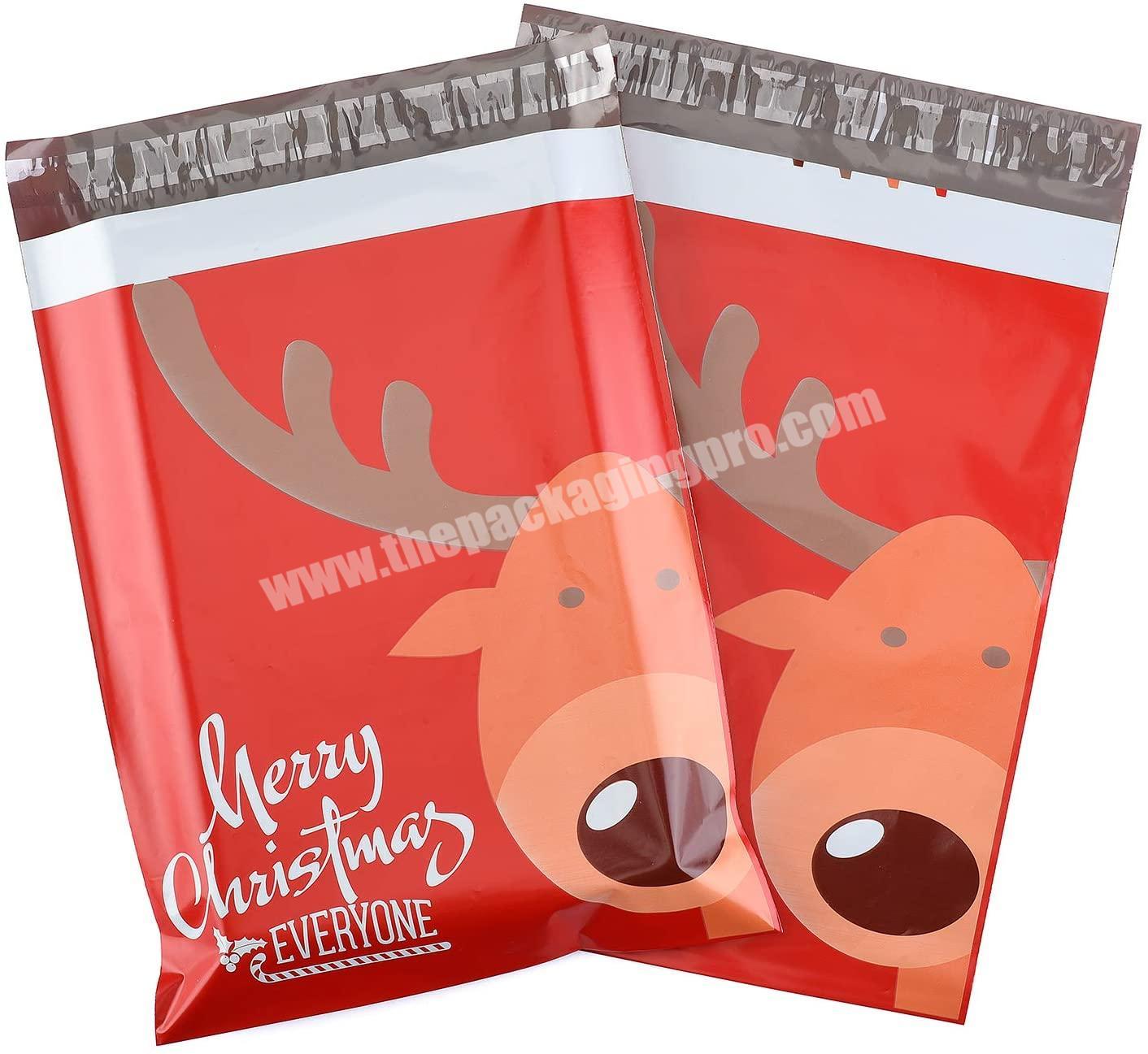Gift packaging compostable plastic mailing bag custom printed mailing bags