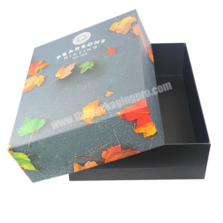 personalize High End Custom Printed Cardboard Christmas Flower Gift Box
