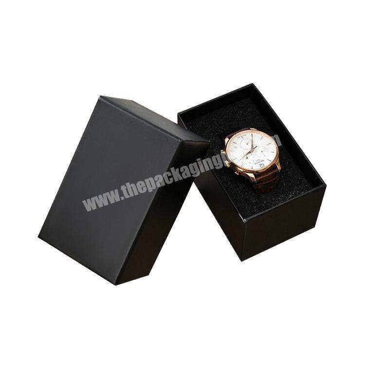 High End Luxury Logo Printed High Sale Custom Drawer Watch Gift Box