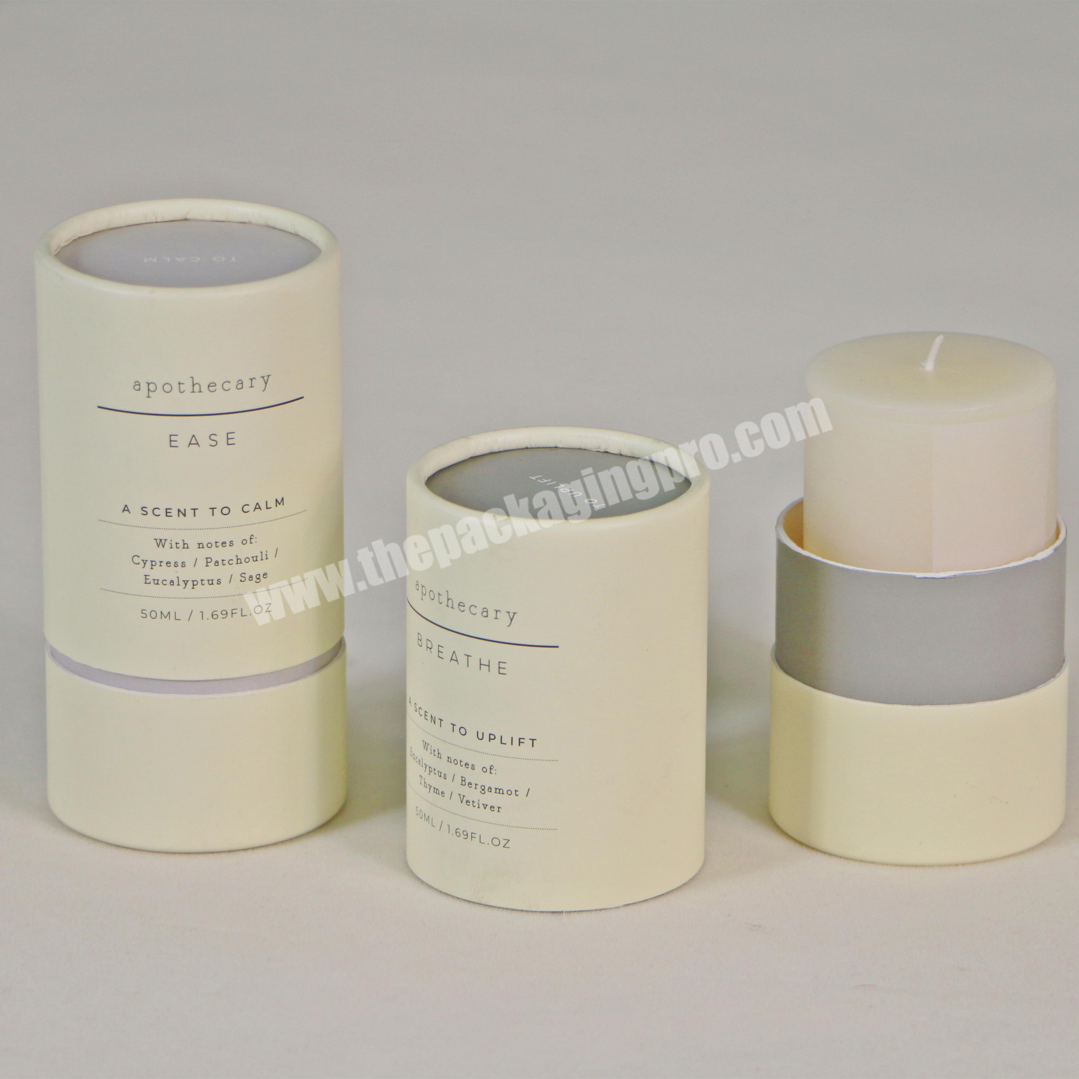 custom High Quality Cardboard Offset Printing Paper Shipping Packaging Paper Tube Box 