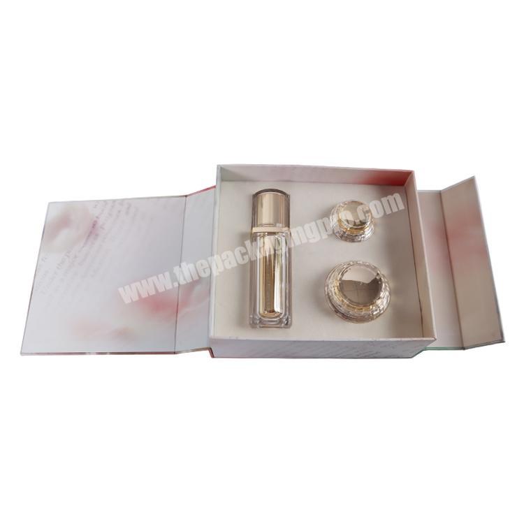 High Quality Cosmetic Perfume Bottles Packaging Paper Box With Paper And EVA Insert