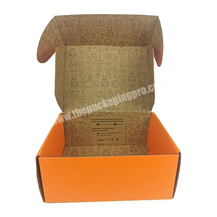High Quality Custom Design mailer box extra large  you brand name Corrugated paper Box