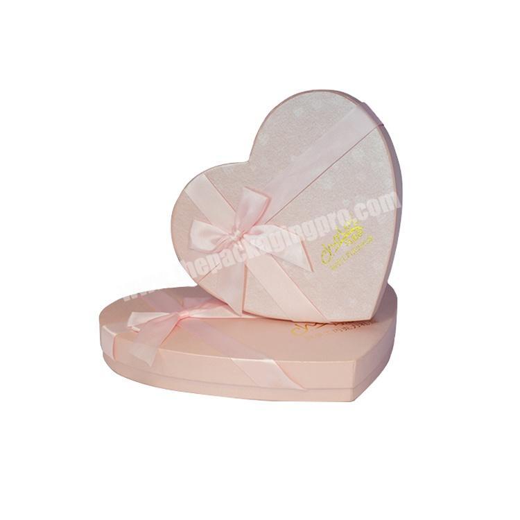 High Quality Heart Shaped Chocolate Gift Packing Case Luxury Boxes Packaging Manufacturer