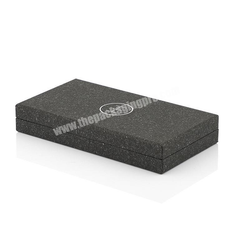 High-grade black matte product packing Custom Eyelash Box Packaging