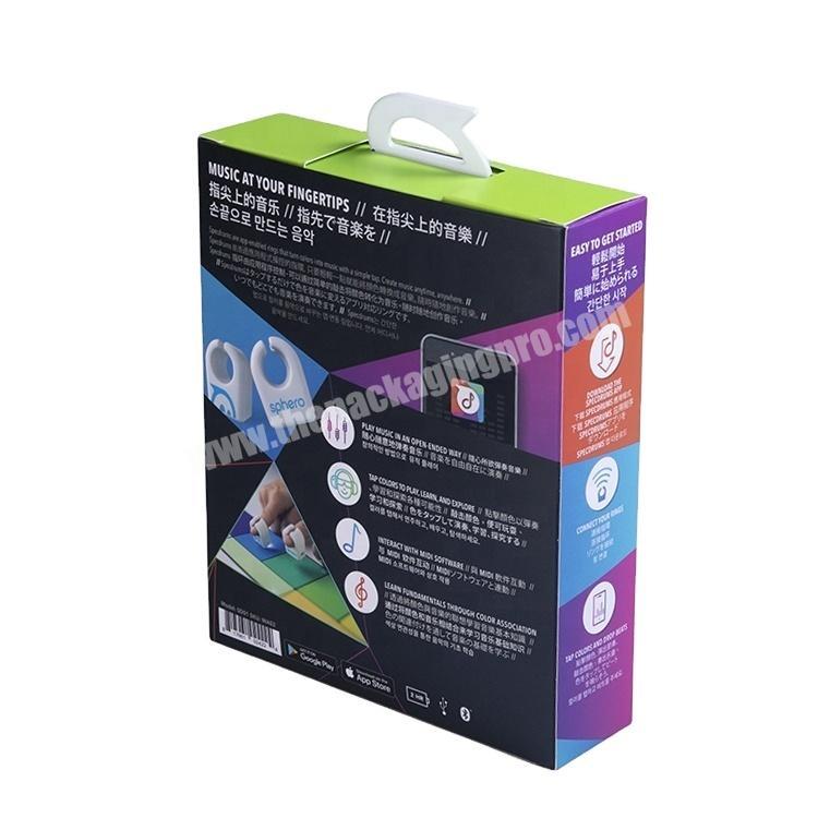 High-quality Colorful Rigid Packaging Box Custom Printing Drawer Style Packing Box