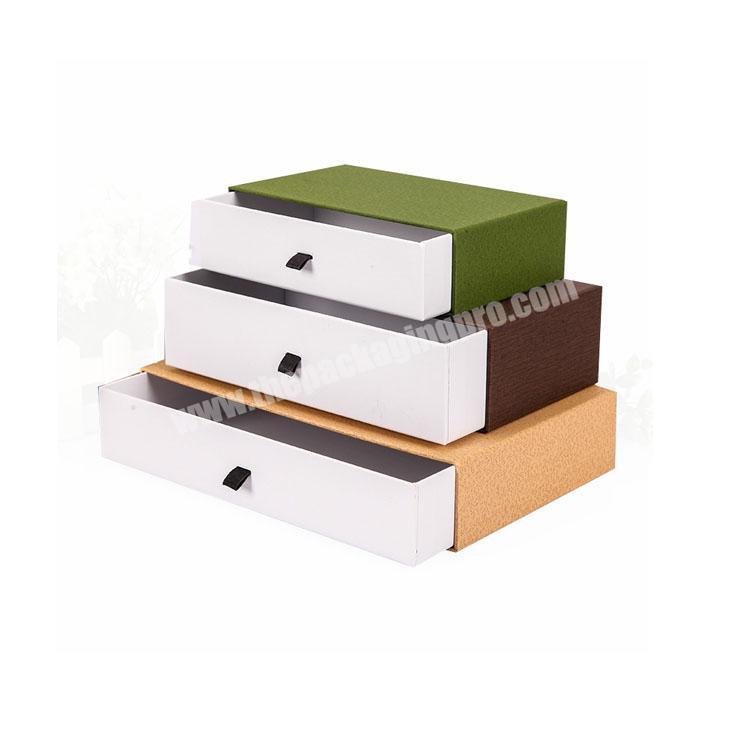 personalize High quality  Custom Cardboard Paper Drawer Gift Packaging Box