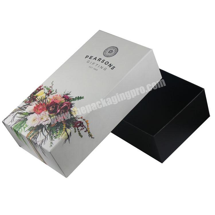 custom High quality  Custom Cardboard Paper Valentine's Day  Flower Gift Box 