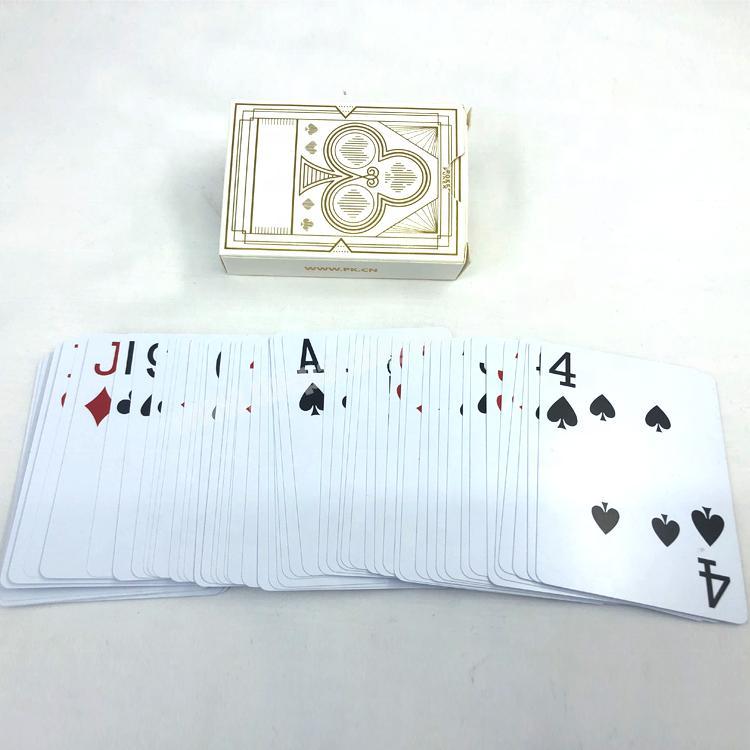 High quality Playing cards custom printing plastic poker cards
