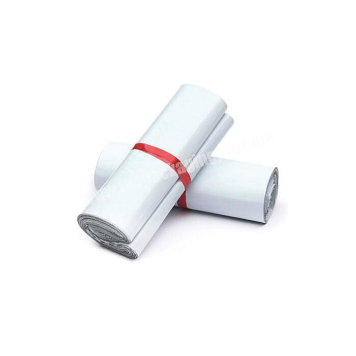 High quality biodegradable custom compostable white poly mailer bags