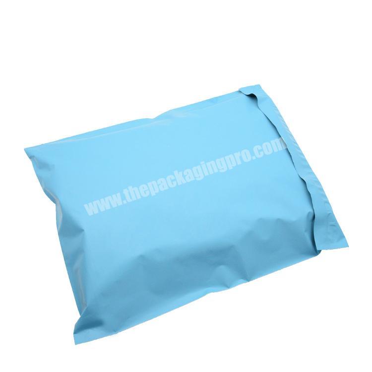 High quality custom printing blue kids cartoon shipping package bags