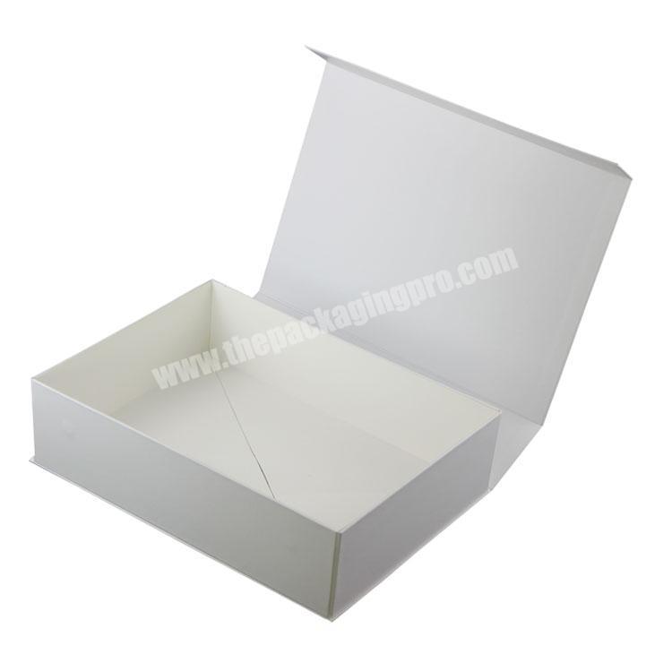 High quality recyclable printing custom cardboard paper foldable gift box