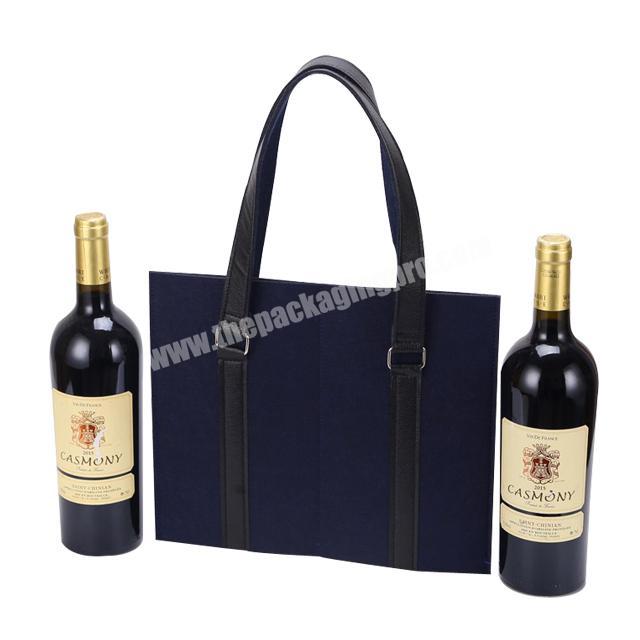 Customize Various High Quality Luxury Packaging Gift Box Paper Wine Box Packing factory