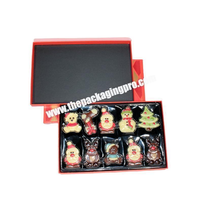 Wholesale Luxury Fancy Chocolate Candy Paper Board Packaging Gift Boxes Custom Design