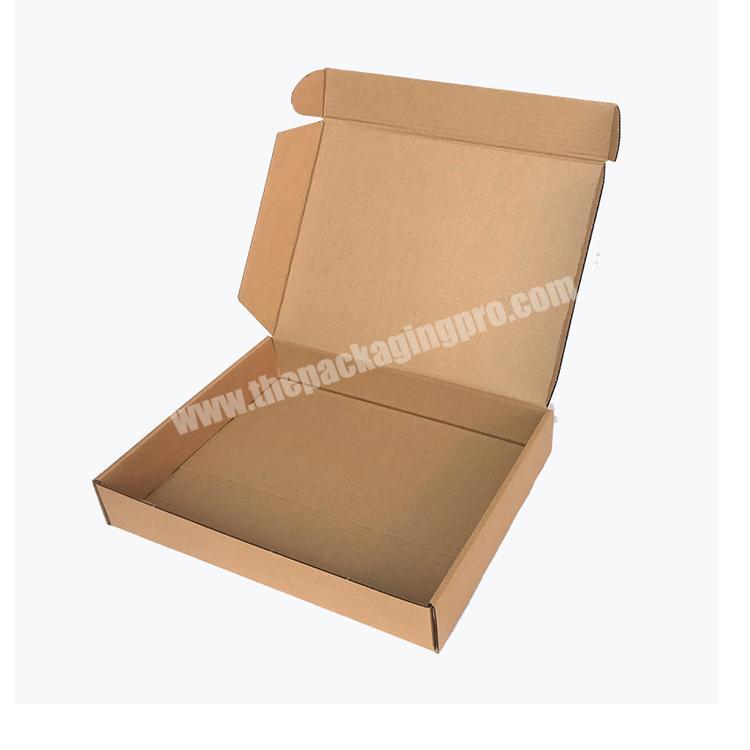 Hot Selling Brown Corrugated Cardboard Paper Mailer Box Packaging  Shipping Box