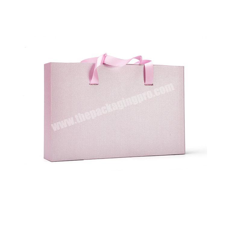 Hotsales Pink Apparel Storage Drawer Slide Packaging Gift Box wholesaler