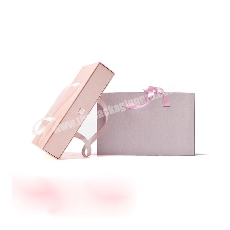 Hotsales Pink Apparel Storage Drawer Slide Packaging Gift Box
