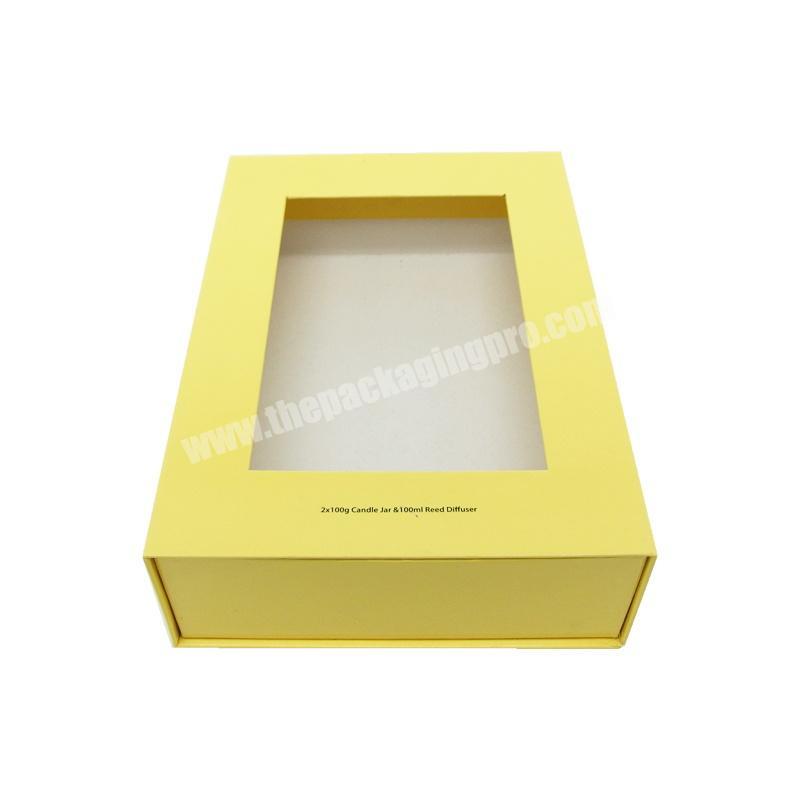 Large Fancy Lids Package Multi Delivery Smart White Paper Book shape Clear Cloth Packaging  Wedding Leather Gift Box