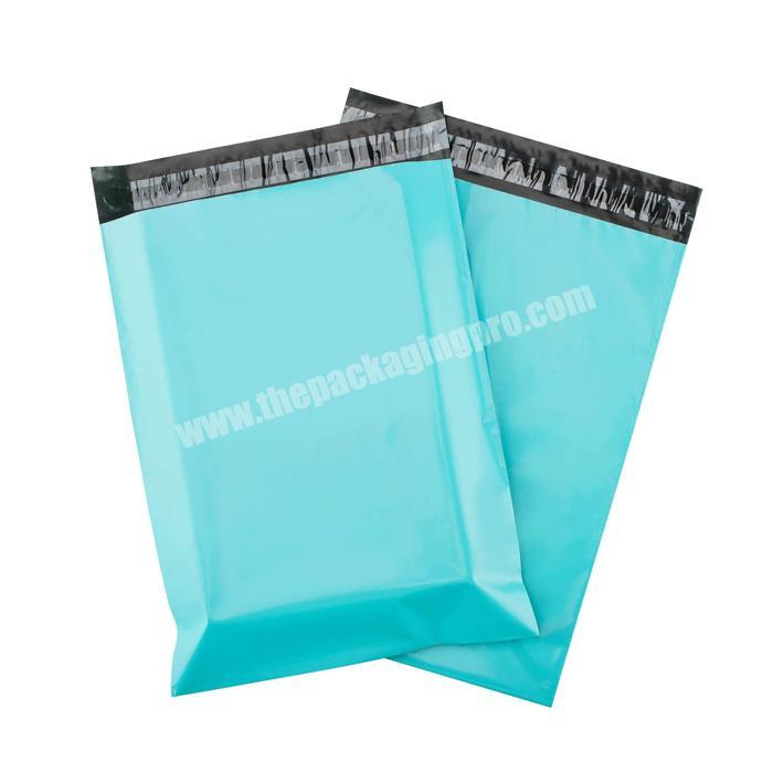 Low price widely use durable green 9x12 polymailer mailing bag with logo