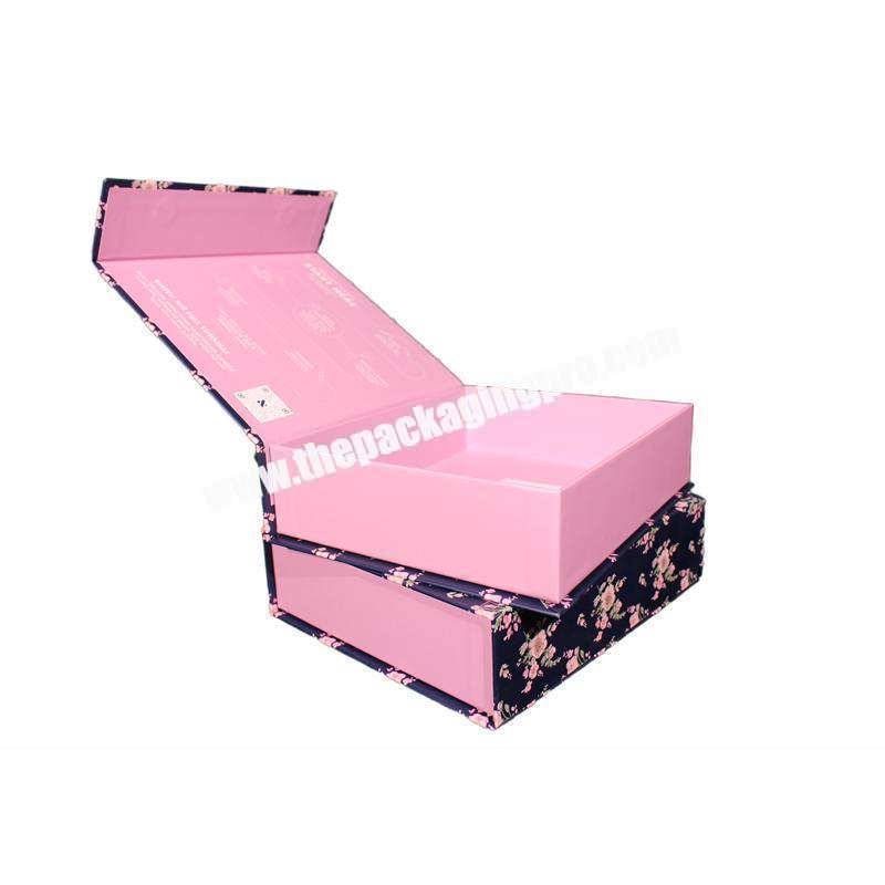 Luxury Clothing Handbag Foldable Paper Gift Package Box Luxury