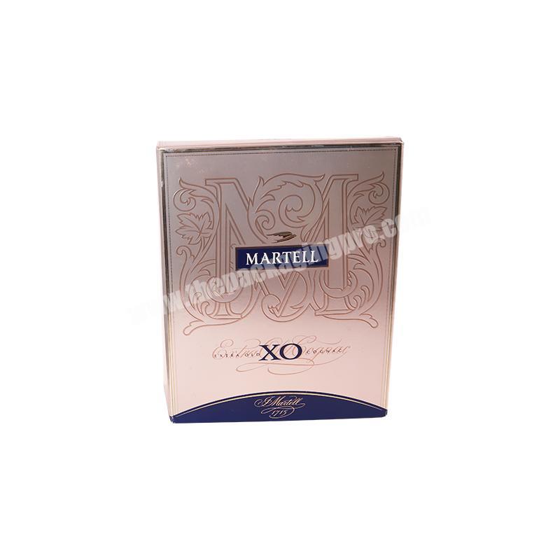 Luxury Custom Individual Package Wine Glass XO Machine  Luxury Paper Box