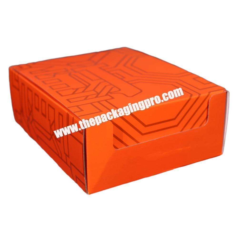 Rigid Paperboard Printing Logo Black Packaging Cajas De Zapatos Paperboard Shoes Boxes For Packaging manufacturer