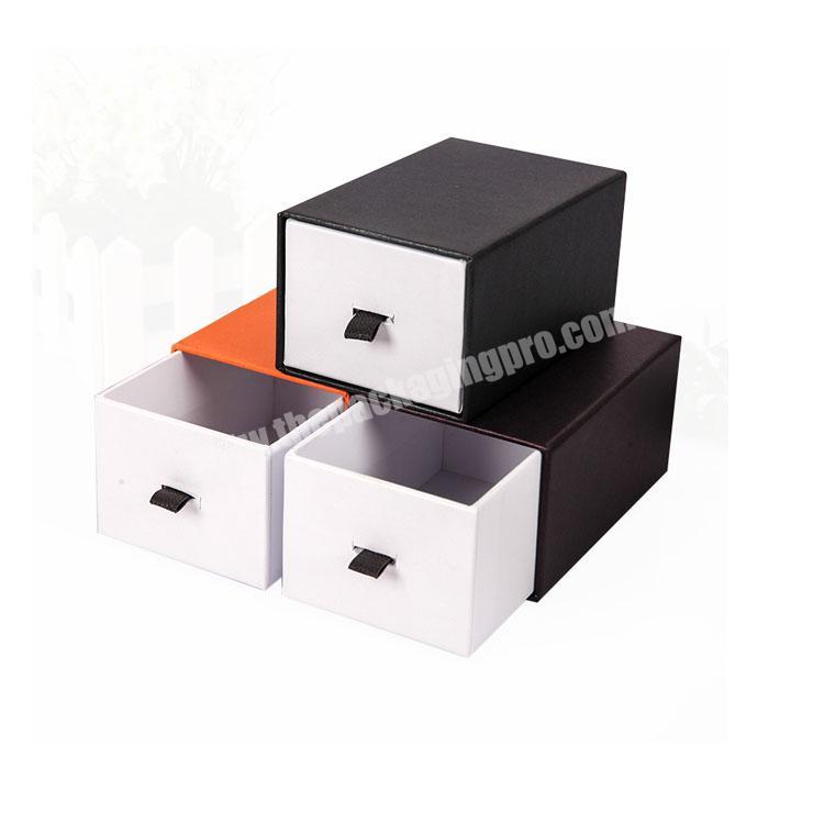 personalize Luxury Custom Paper Drawer Gift Packing Box with Customized Insert